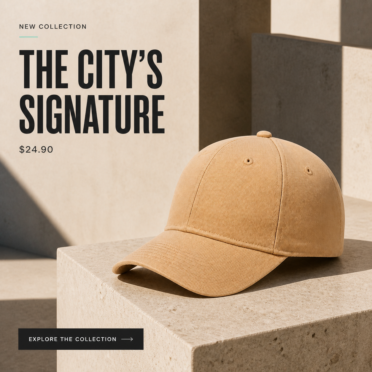 Ad design created for a catalog product