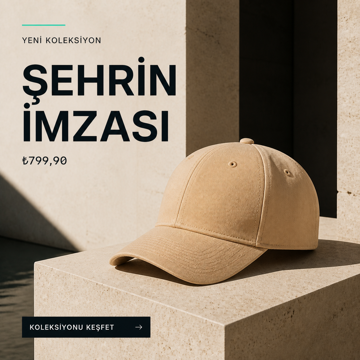 Katalog ürünü için oluşturulmuş reklam tasarımı