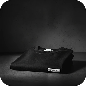 Minimal Black Sweatshirt